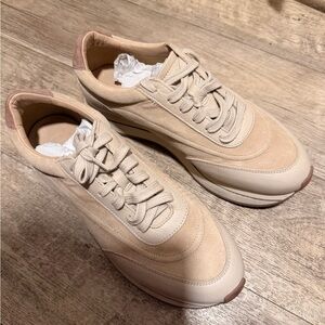 Women's Cream Sneakers